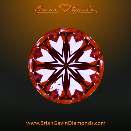 2.098 I SI1 Signature Round hearts