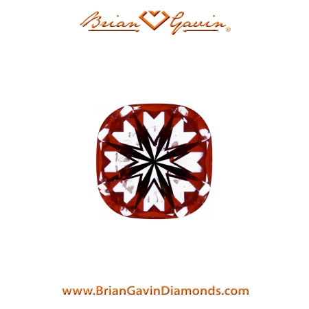 0.921 E SI2 Signature Cushion hearts