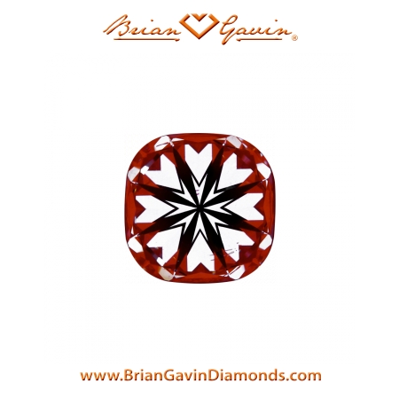 0.677 E SI1 Signature Cushion hearts