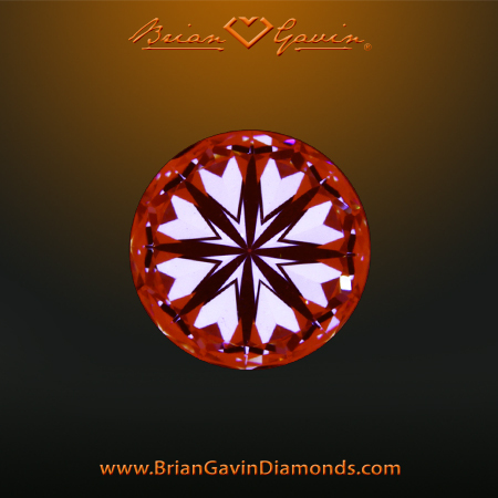0.834 I VVS2 Signature Round hearts