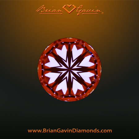 0.918 I VVS1 Signature Round hearts