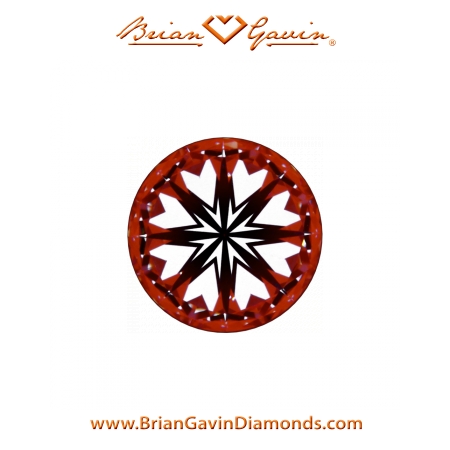 0.828 E VVS2 Signature Round hearts