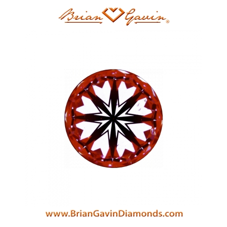 0.921 F SI1 Signature Round hearts