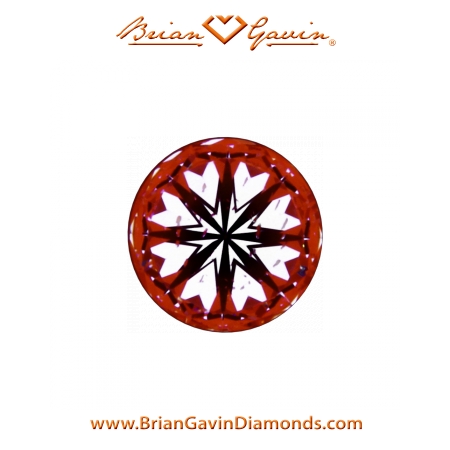 0.210 F SI1 Signature Round hearts