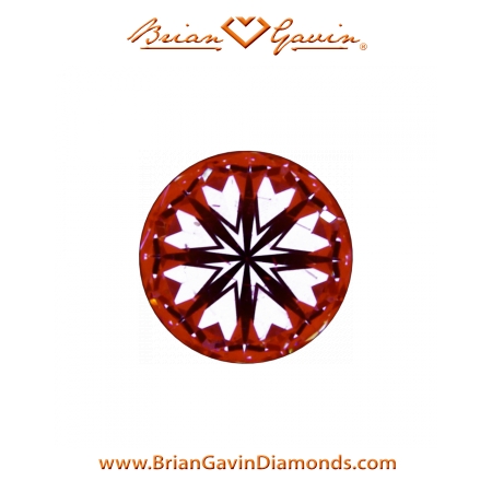 0.204 F SI1 Signature Round hearts