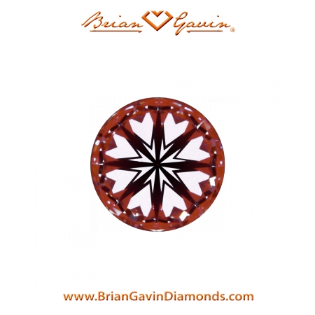 0.517 F VVS2 Signature Round hearts