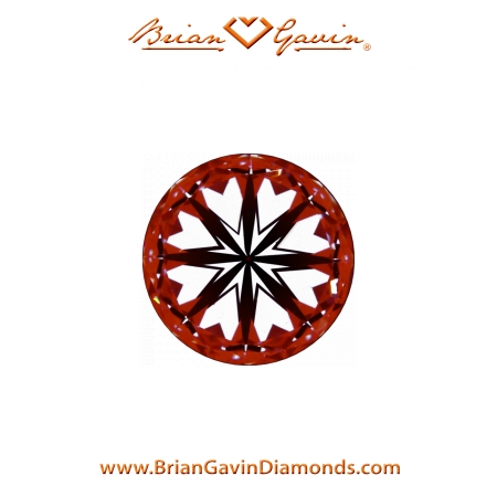 0.711 F SI1 Signature Round hearts