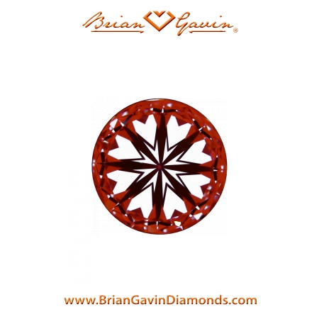 0.768 D VVS2 Signature Round hearts