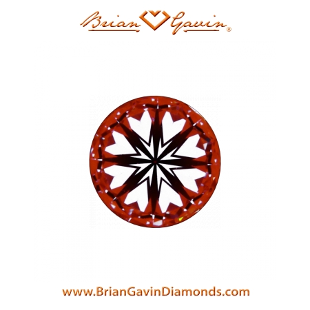 0.257 G VS2 Signature Round hearts