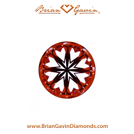 0.256 E VS2 Signature Round hearts