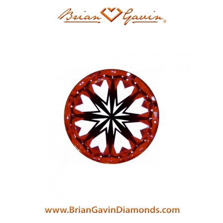 0.255 E SI1 Signature Round hearts