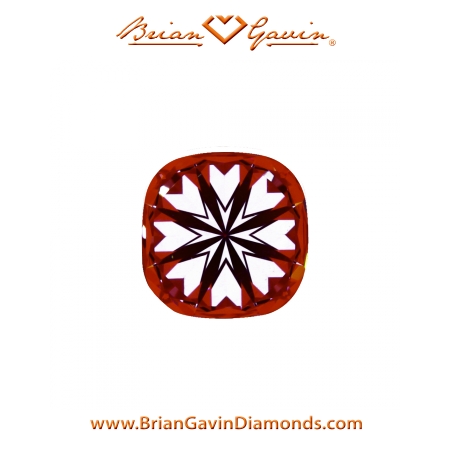 0.481 K VVS2 Signature Cushion hearts