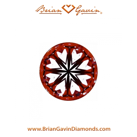 0.903 E SI1 Signature Round hearts