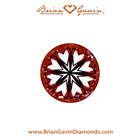 0.258 F VS1 Signature Round hearts