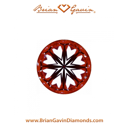 0.257 G VS2 Signature Round hearts