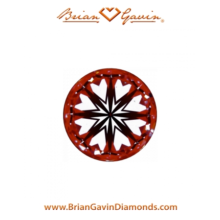 0.257 G VS1 Signature Round hearts