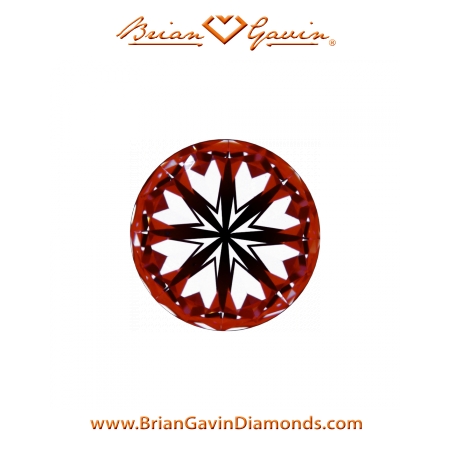 0.850 F VS1 Signature Round hearts