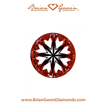 0.812 G VS1 Signature Round hearts