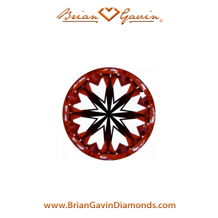 0.822 H SI1 Signature Round hearts