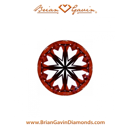 0.816 F SI1 Signature Round hearts