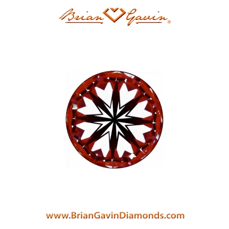 0.202 F VS1 Signature Round hearts