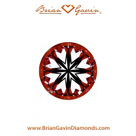 0.804 F SI1 Signature Round hearts