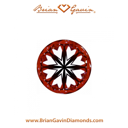 0.534 F VS1 Signature Round hearts