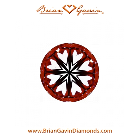 0.554 G VS1 Signature Round hearts