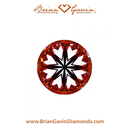 0.541 F SI1 Signature Round hearts