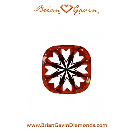 0.922 E SI1 Signature Cushion hearts