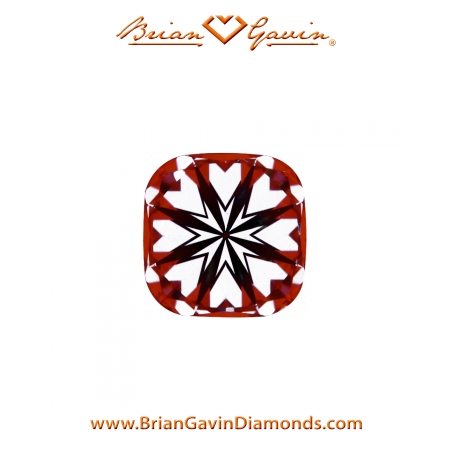 0.808 G VS2 Signature Cushion hearts