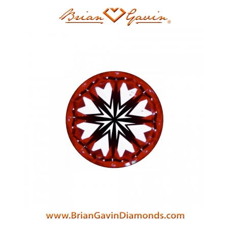 0.254 G VS2 Signature Round hearts