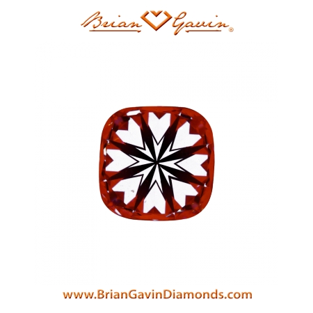 0.971 G VS2 Signature Cushion hearts