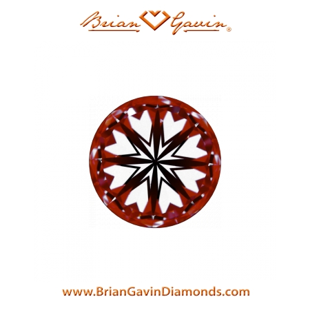 0.815 F VS1 Signature Round hearts