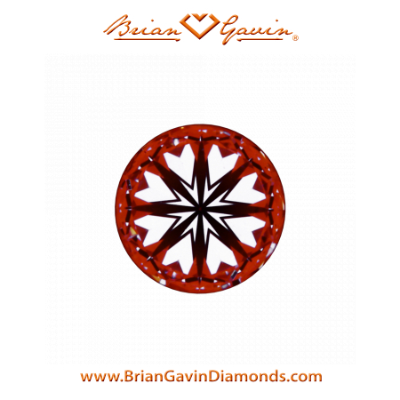 0.342 G VVS2 Signature Round hearts