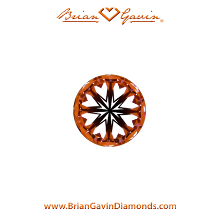 0.206 E SI1Brian Gavin Signature Round hearts