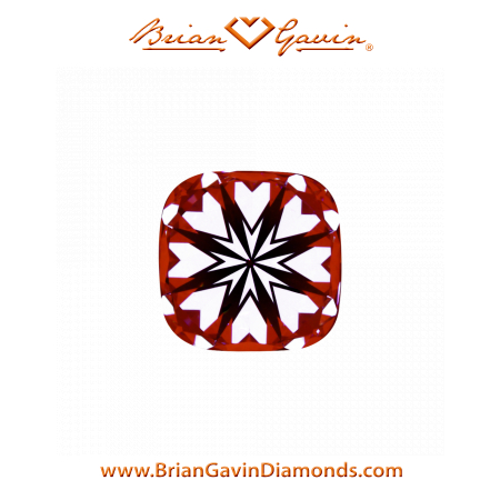 1.317 E VS1 Signature Cushion hearts