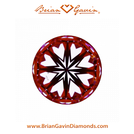 0.314 F SI1 Signature Round hearts