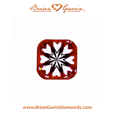 0.956 H VVS2 Signature Cushion hearts