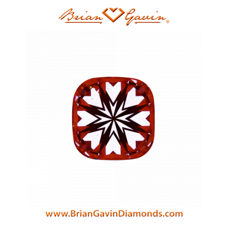 1.132 K VS1 Signature Cushion hearts