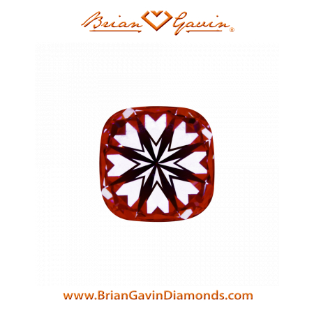 0.528 I VS1 Signature Cushion hearts