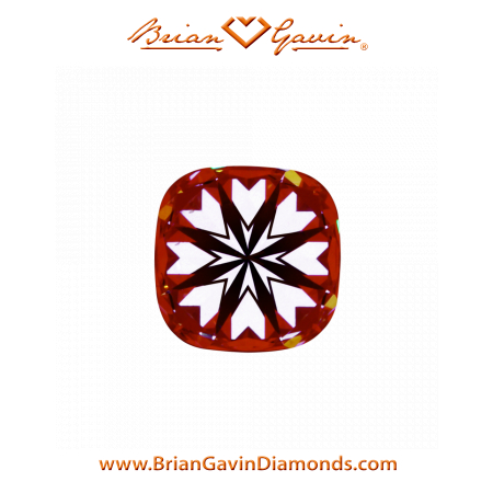 0.702 G VS1 Signature Cushion hearts