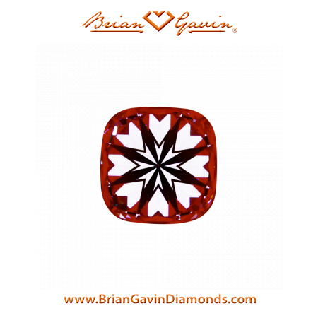 0.800 G VVS1 Signature Cushion hearts