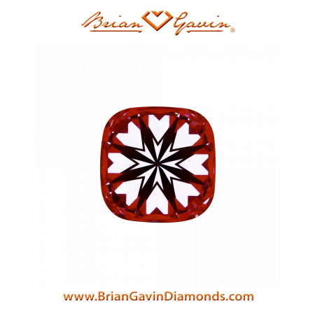 0.863 G VS1 Signature Cushion hearts