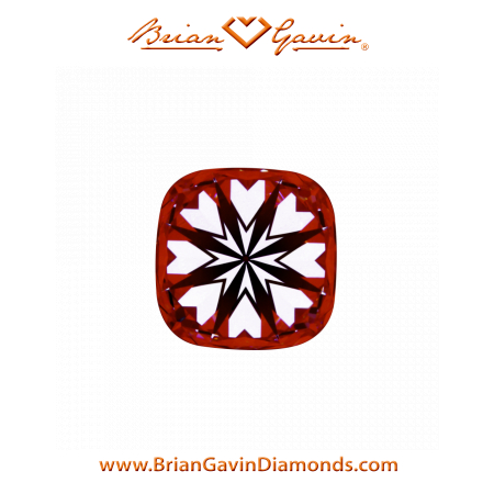 1.212 F VS1 Signature Cushion hearts