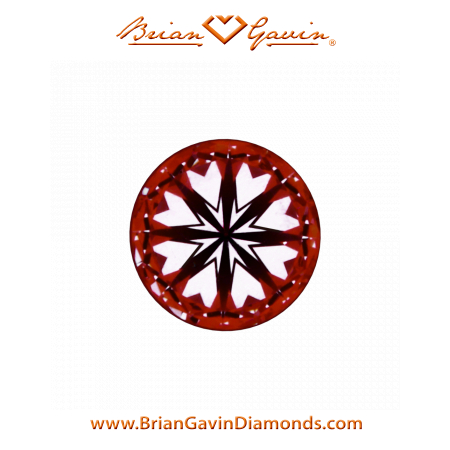 0.222 G VS1 Signature Round hearts