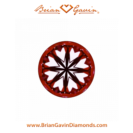 0.582 I SI1 Signature Round hearts