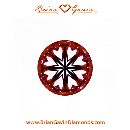 0.232 F SI1 Signature Round hearts