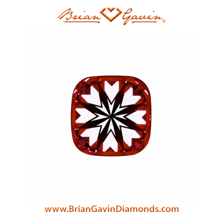 1.051 J VVS2 Signature Cushion hearts