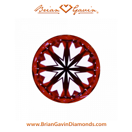 0.238 H VS1 Signature Round hearts